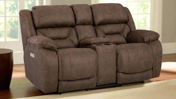 Skywalker Chocolate P3 Power Reclining Loveseat